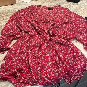VICI Pink floral short dress